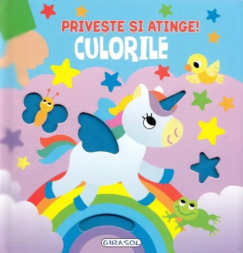 Coperta cărții Privește și atinge! Culorile