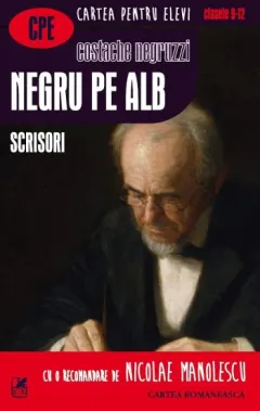 Coperta cărții Negru pe alb. Scrisori