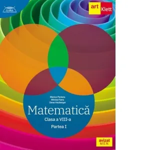 Coperta cărții Matematica. Clasa a VIII-a. Partea I. Clubul matematicienilor