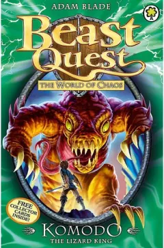 Coperta cărții Beast Quest: Komodo the Lizard King (Series 6 Book 1)