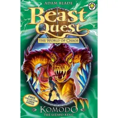 Coperta cărții Beast Quest: Komodo the Lizard King (Series 6 Book 1)