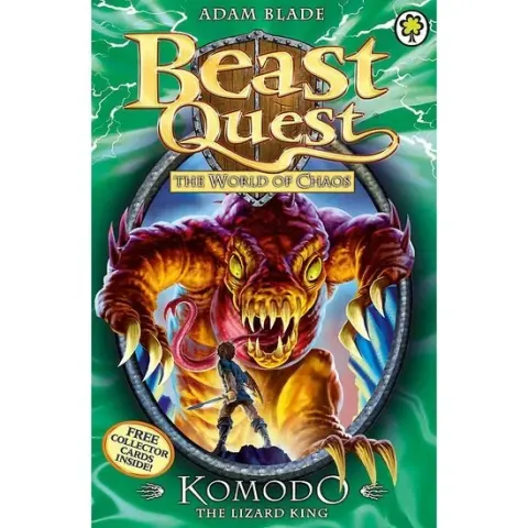 Coperta cărții Beast Quest: Komodo the Lizard King (Series 6 Book 1)