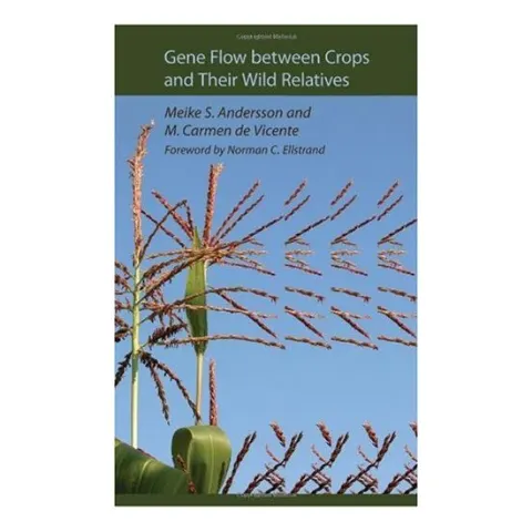 Coperta cărții Gene flow between crops and their wild relatives