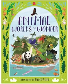 Coperta cărții Animal Worlds of Wonder