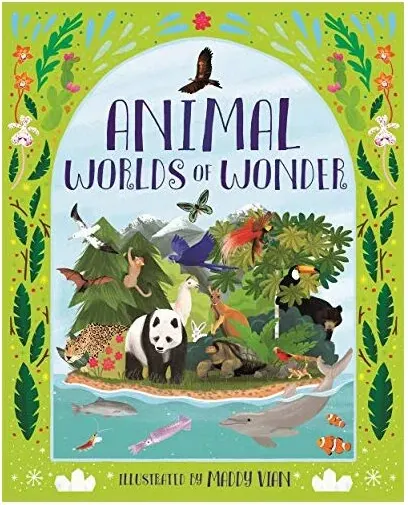 Coperta cărții Animal Worlds of Wonder