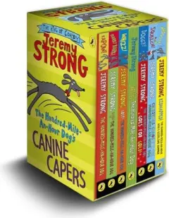 Coperta cărții Jeremy Strong Complete Hundred Mile an Hour Dog Slipcase