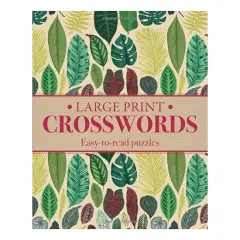 Coperta cărții Large Print Crosswords