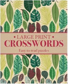 Coperta cărții Large Print Crosswords