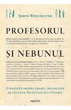 Coperta cărții Profesorul și nebunul