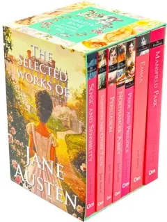 Coperta cărții The Selected Works of Jane Austen 7 Books Collection Set