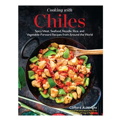 Coperta cărții Cooking with Chilies, Clifford Wright