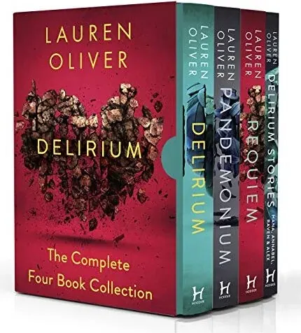 Coperta cărții Delirium The Complete 4 Books Collection Box
