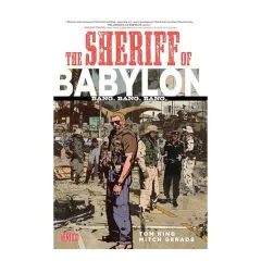 Coperta cărții The sheriff of Babylon, Tom King