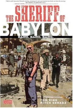 Coperta cărții The sheriff of Babylon, Tom King