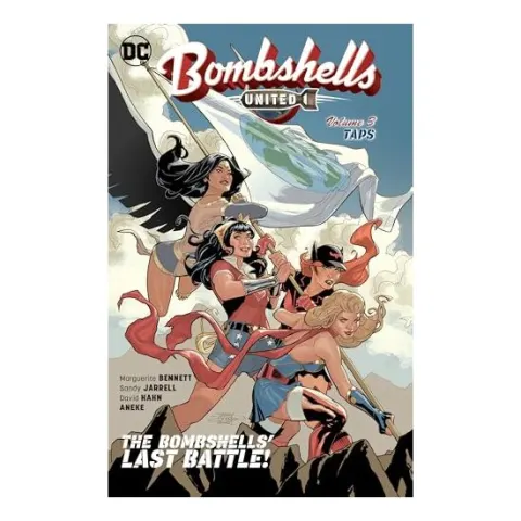Coperta cărții Bombshells: United, Vol. 3, Marguerite Bennett