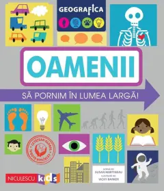 Coperta cărții Geografica: oamenii. Să pornim în lumea largă