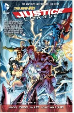 Coperta cărții Villain's Journey, Geoff Johns, Jim Lee, Alex Sinclair, Sal Cipriano