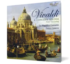 Coperta cărții Antonio Vivaldi - 8 Concerti Solenni