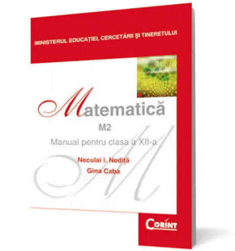 Coperta cărții Matematică M2. Manual pentru clasa a XII-a