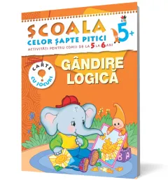 Coperta cărții Gândire logică. Activitati pentru copiii de la 5-6 ani