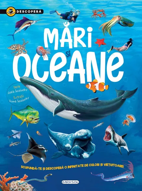 Coperta cărții Descoperă. Mări și oceane