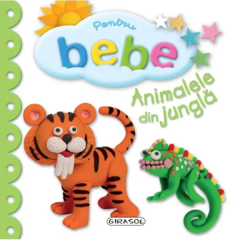 Coperta cărții Pentru bebe. Animalele din junglă