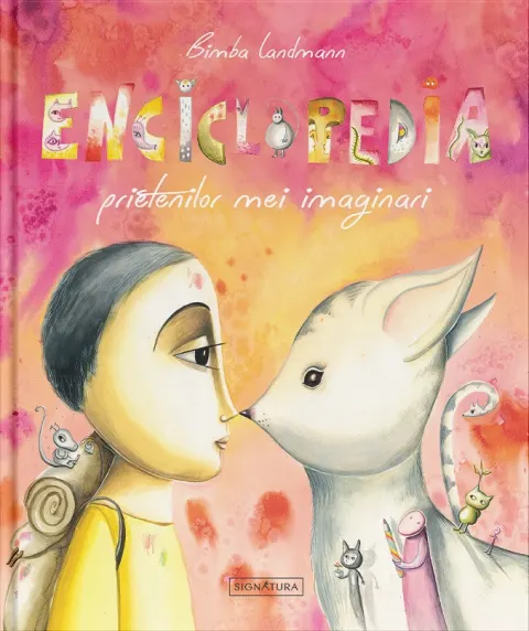 Coperta cărții Enciclopedia prietenilor mei imaginari