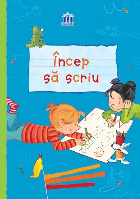 Coperta cărții Invata cu Max. Incep sa scriu