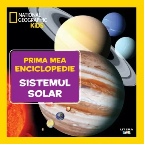 Coperta cărții Prima mea enciclopedie. Sistemul solar