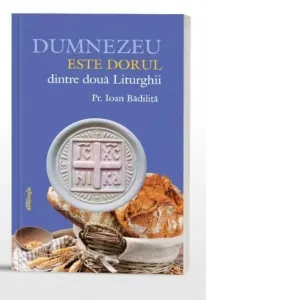 Coperta cărții Dumnezeu este dorul dintre doua liturghii