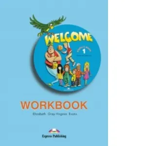 Coperta cărții Welcome 1 Workbook