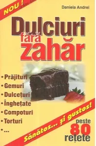 Coperta cărții Dulciuri fara zahar