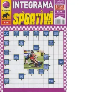 Coperta cărții Integrama sportiva, Nr.40