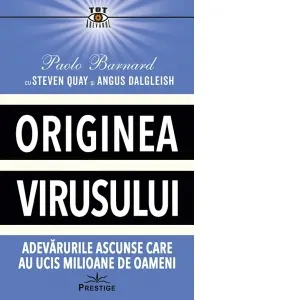Coperta cărții Originea virusului. Adevarurile ascunse care au ucis milioane de oameni