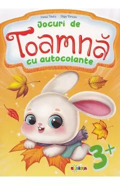 Coperta cărții Jocuri de toamna cu autocolante 3 ani - Inesa Tautu, Olga Timcov