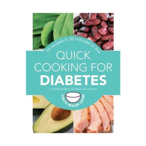 Coperta cărții Quick Cooking for Diabetes 70 recipes in 30 minutes or less