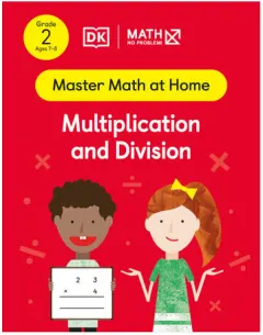 Coperta cărții Math - No Problem! Multiplication and Division, Grade 2 ages 7-8