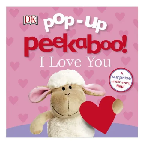 Coperta cărții Pop-up peekaboo! I love you