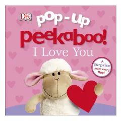 Coperta cărții Pop-up peekaboo! I love you