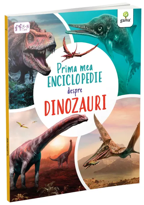 Coperta cărții Prima mea enciclopedie despre dinozauri
