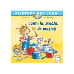 Coperta cărții Conni la școala de muzică