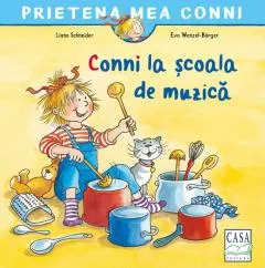 Coperta cărții Conni la școala de muzică