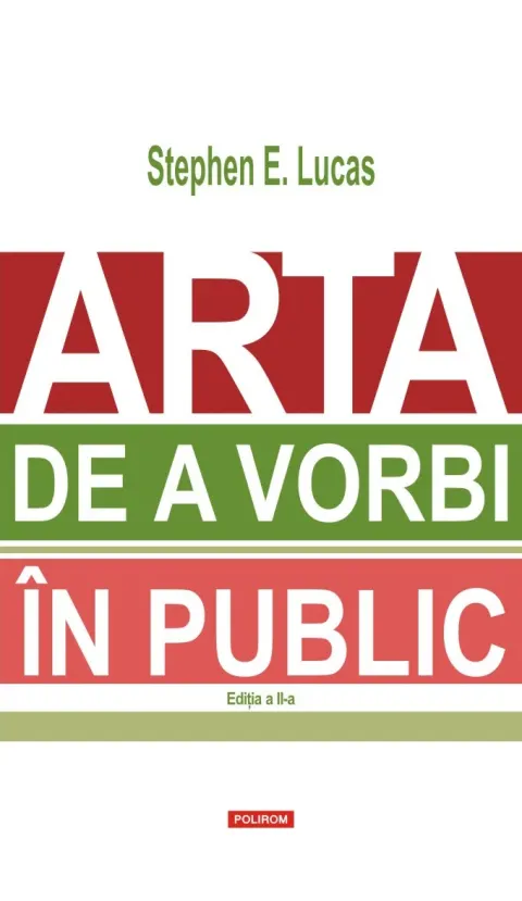Coperta cărții Arta de a vorbi în public