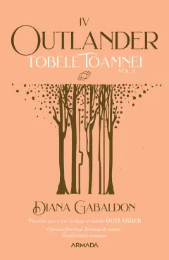 Coperta cărții Tobele toamnei. Vol.2. Seria Outlander. Partea 4