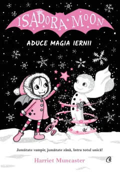 Coperta cărții Isadora Moon aduce magia iernii