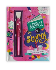 Coperta cărții Jurnalul meu secret. Activități pentru fete