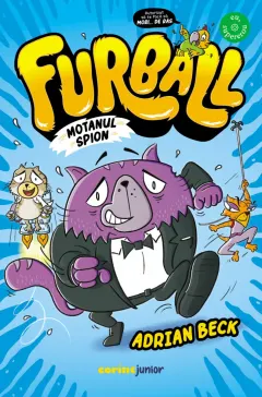 Coperta cărții Furball. Motanul spion