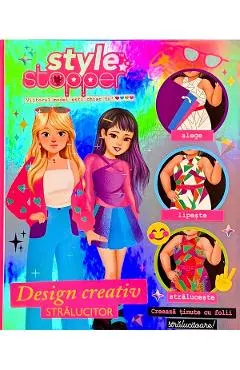Coperta cărții design creativ stralucitor