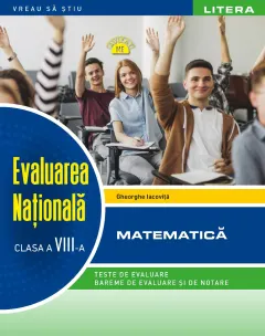 Coperta cărții Evaluarea Nationala. Matematica. Clasa a VIII-a