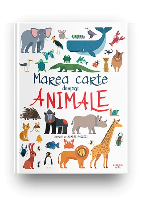 Coperta cărții Marea carte despre animale